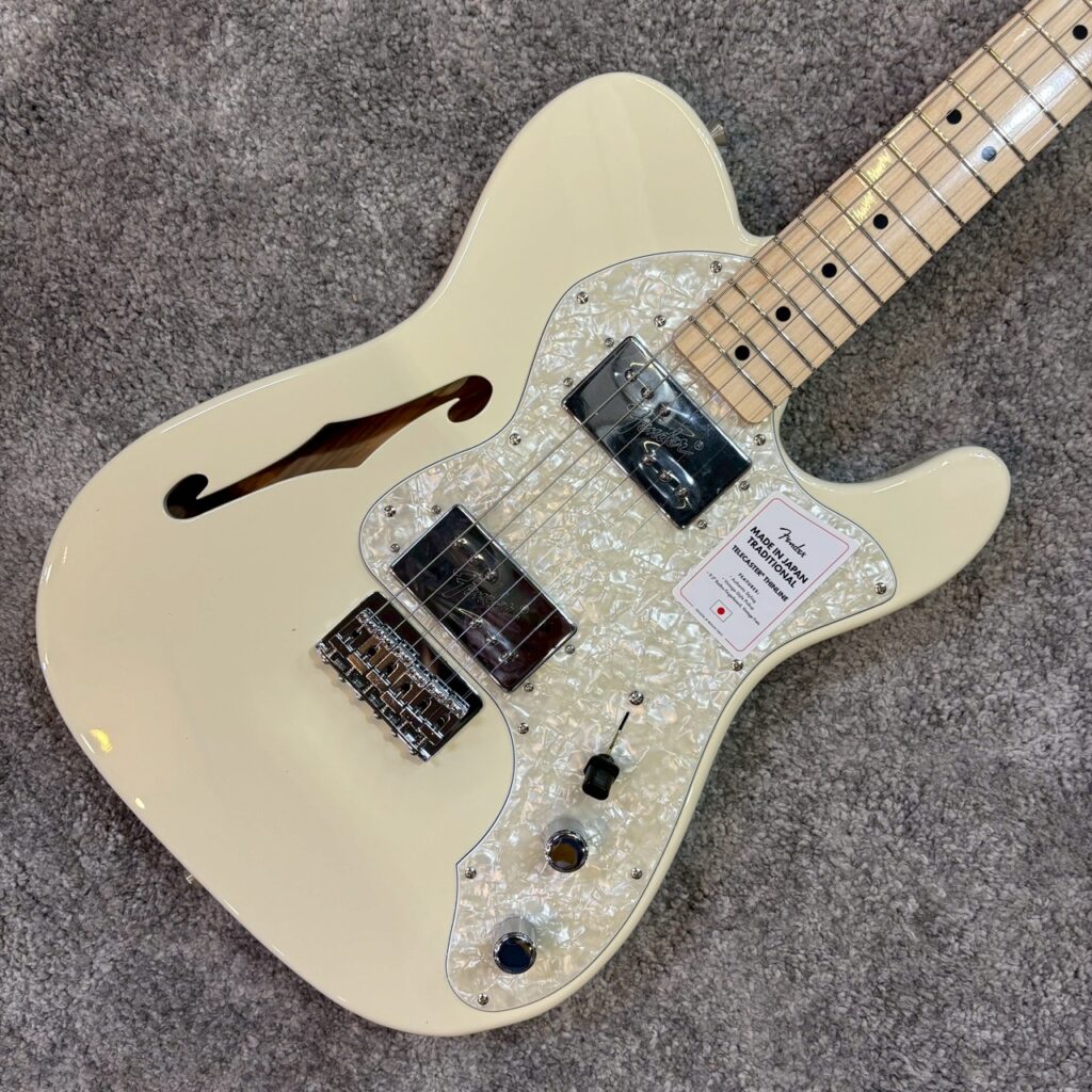 FENDER JAPAN TRADNLII 70S TELE THIN MN OWT