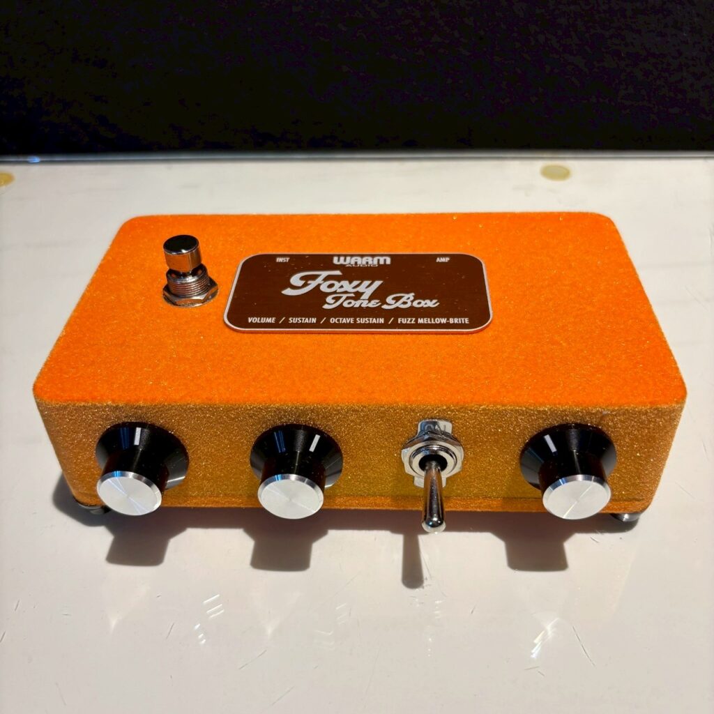 Warm Audio Foxy Tone Box Fuzz Pedal