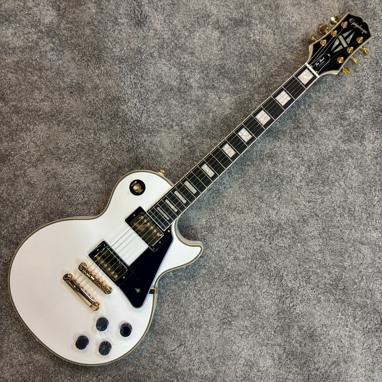 Epiphone Les Paul Custom - Alpine White 電吉他