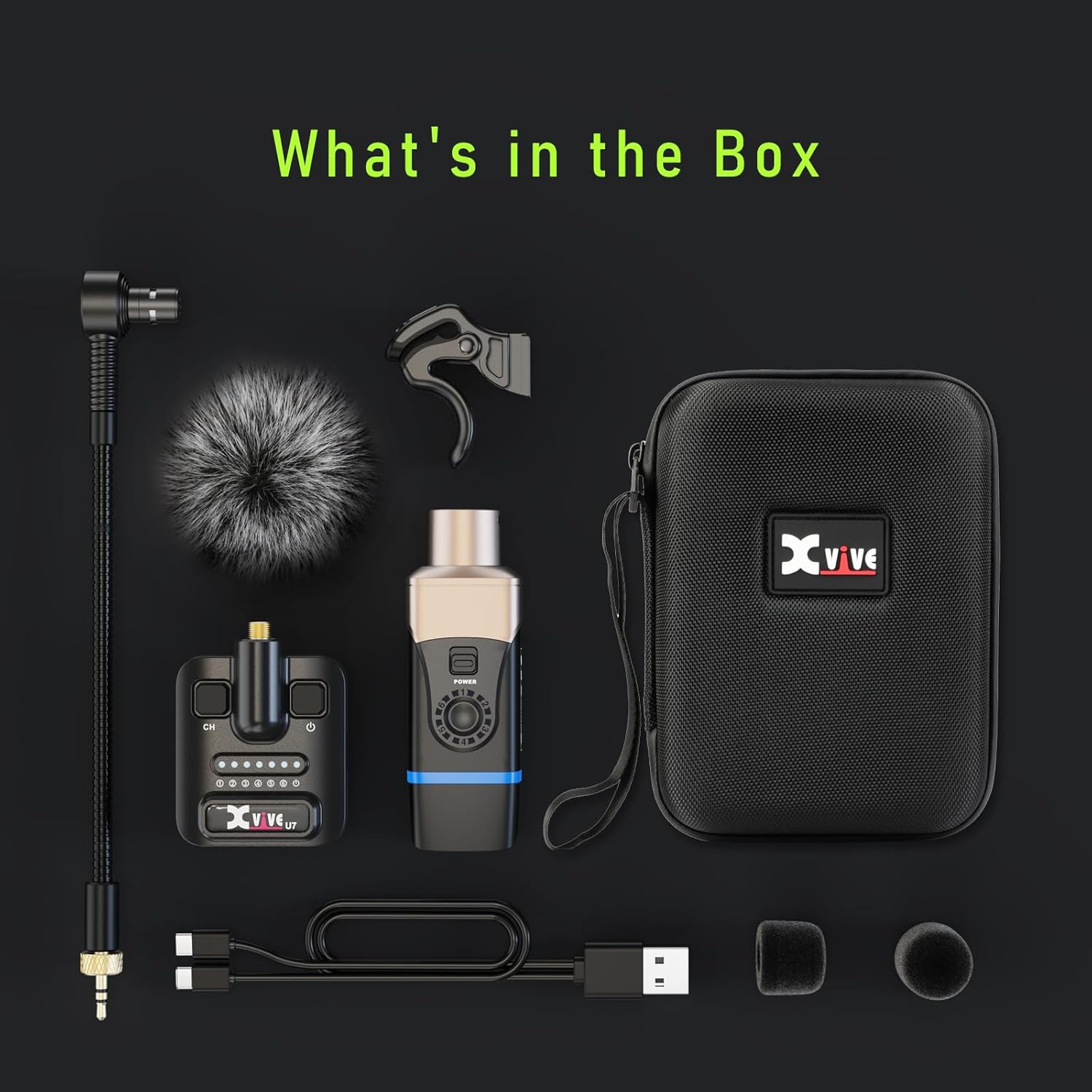 XVIVE U7 2.4G SAXOPHONE