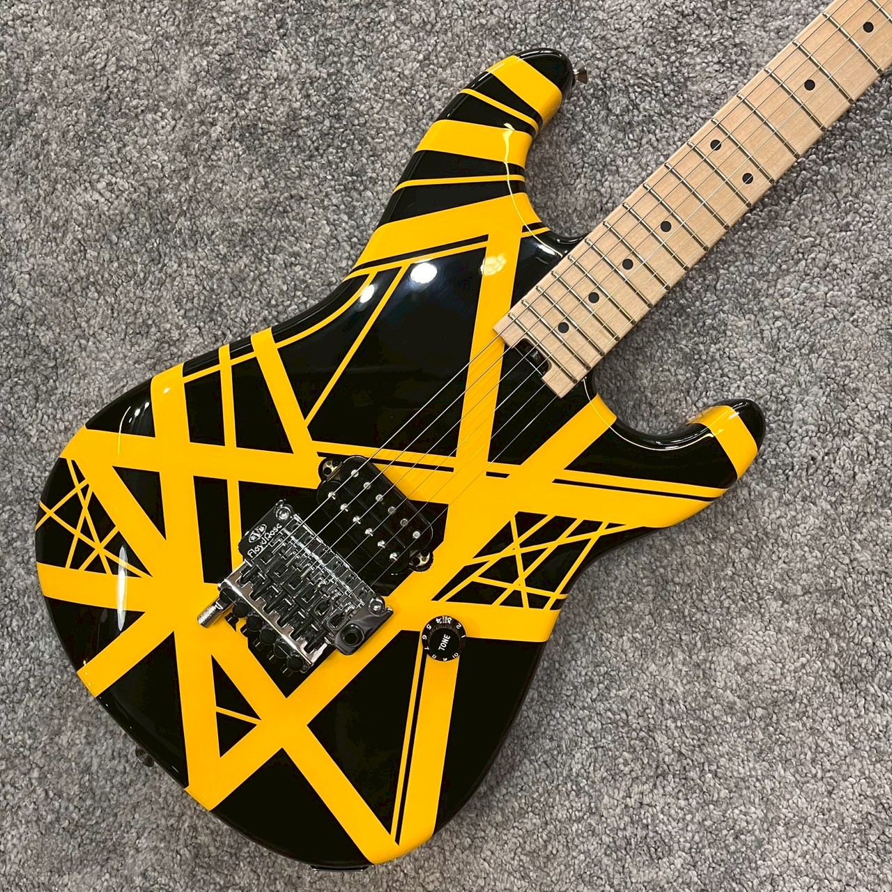EVH Striped Series - Black w/ Yellow Stripes 黑身黃線 Van Halen:圖片 2