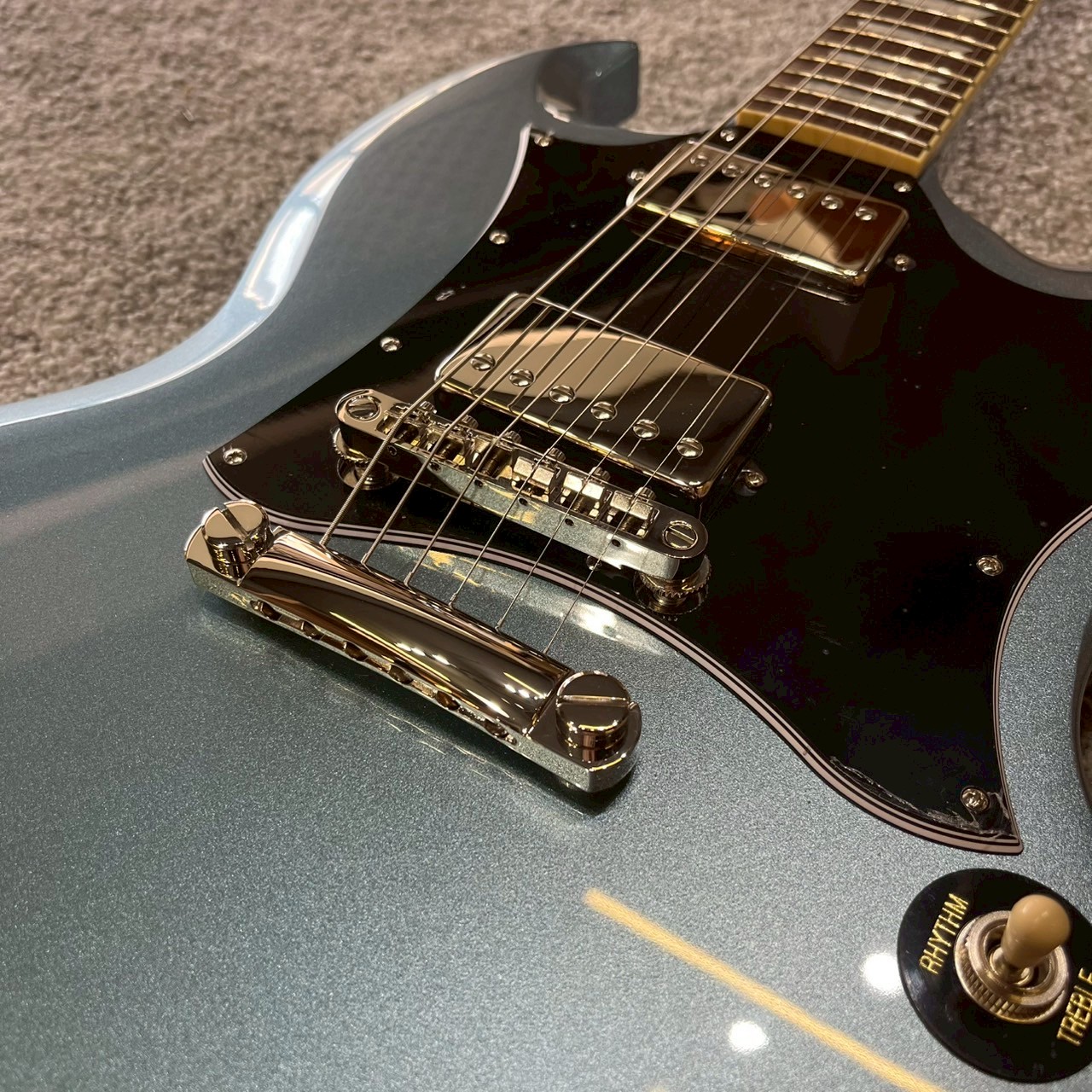 EPIPHONE SG STANDARD PELHAM BLUE 佩勒姆藍 電吉他 附琴袋:圖片 7