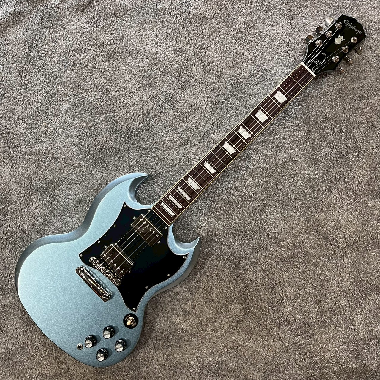 EPIPHONE SG STANDARD PELHAM BLUE 佩勒姆藍 電吉他 附琴袋