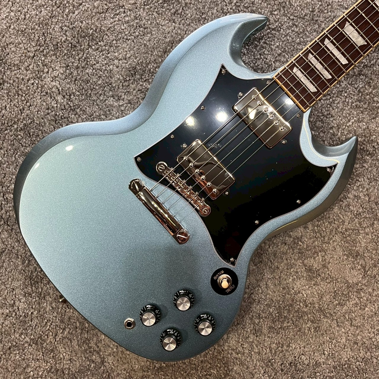 EPIPHONE SG STANDARD PELHAM BLUE 佩勒姆藍 電吉他 附琴袋:圖片 2