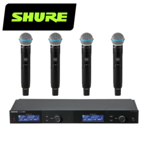 Shure SLXD4Q+TW/B58